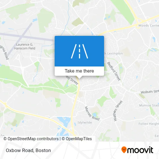 Oxbow Road map