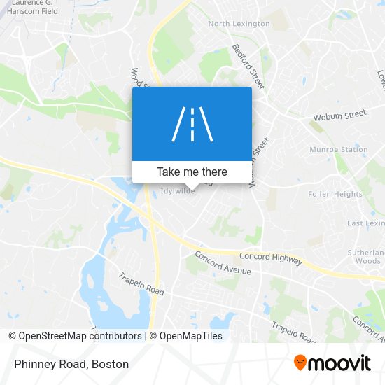 Mapa de Phinney Road