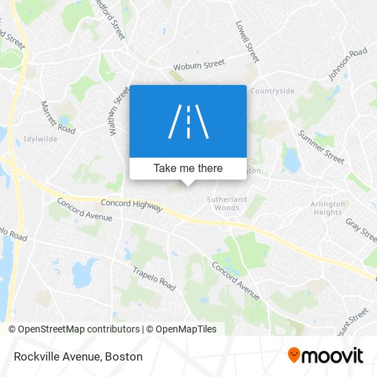 Rockville Avenue map