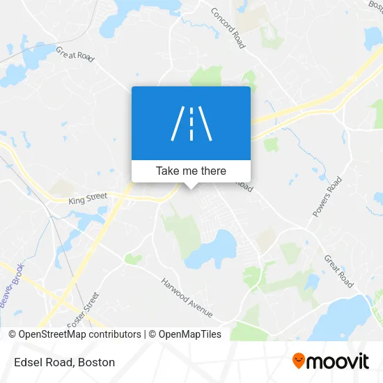 Edsel Road map