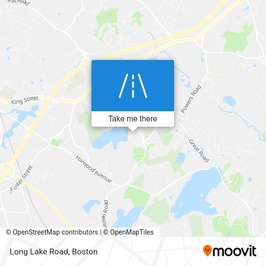 Mapa de Long Lake Road