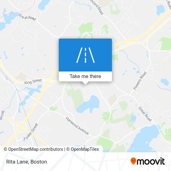Mapa de Rita Lane