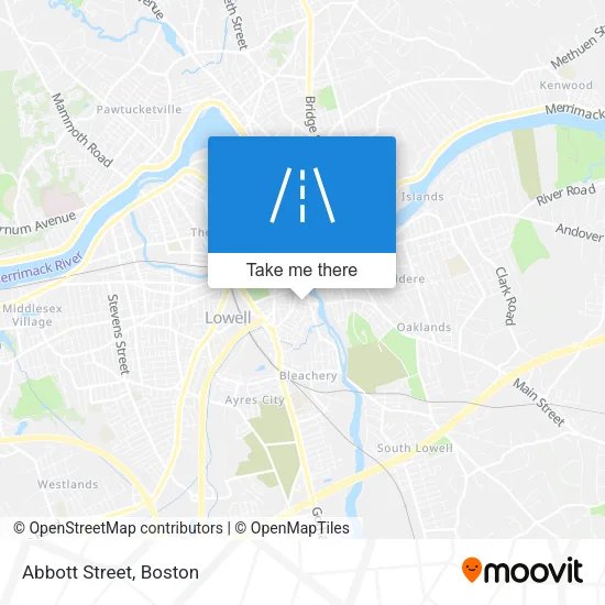 Mapa de Abbott Street