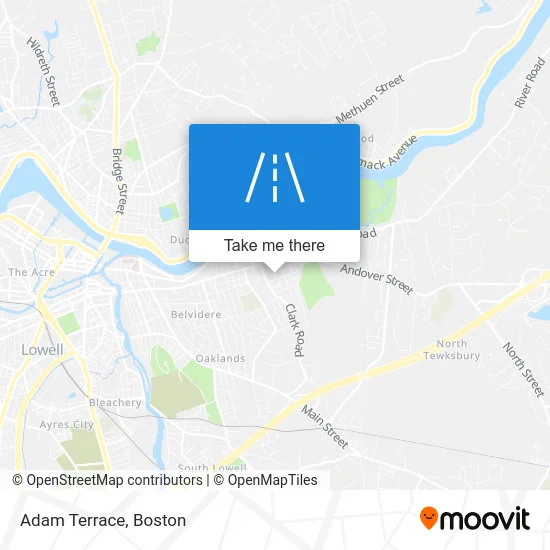 Adam Terrace map