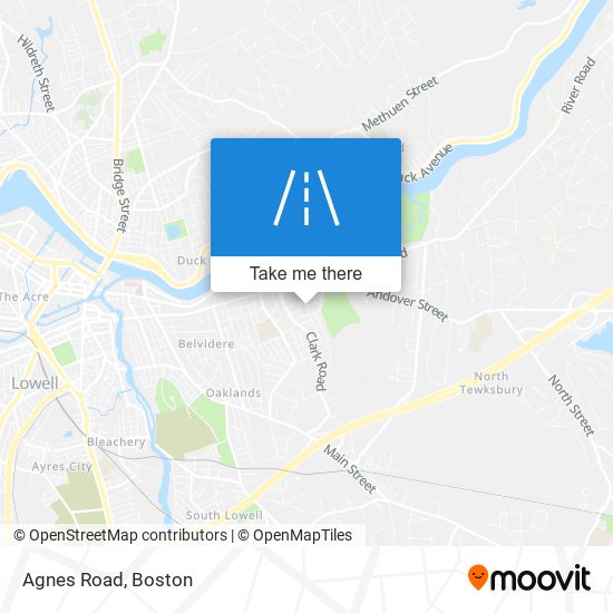 Agnes Road map