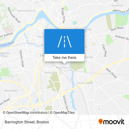 Mapa de Barrington Street