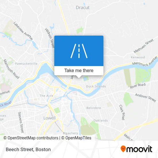 Beech Street map