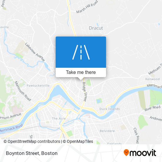 Boynton Street map
