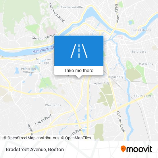 Mapa de Bradstreet Avenue