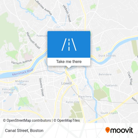 Mapa de Canal Street