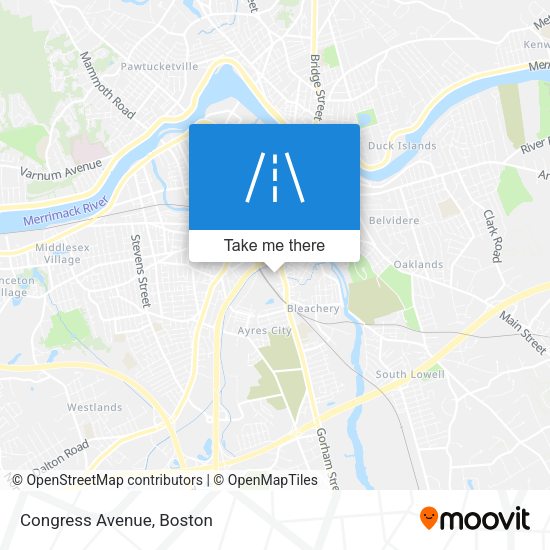 Mapa de Congress Avenue