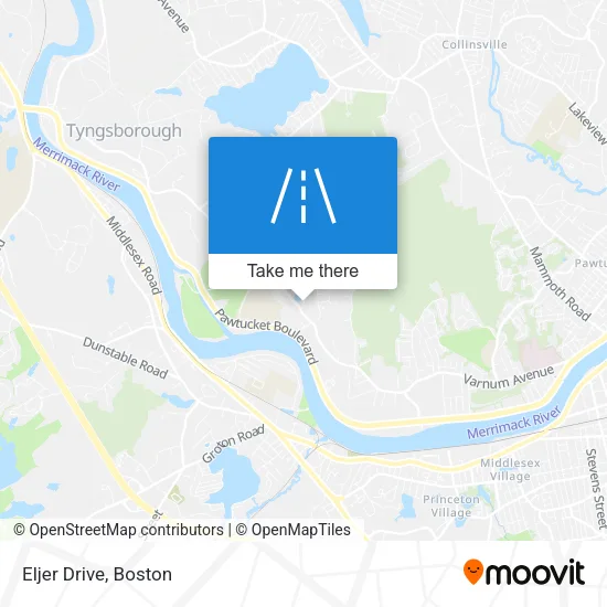 Eljer Drive map