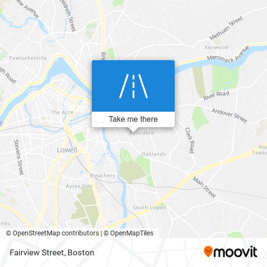 Fairview Street map