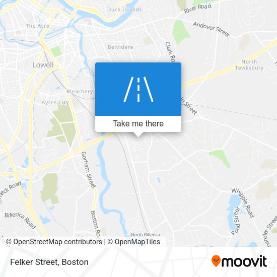 Mapa de Felker Street