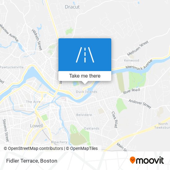 Fidler Terrace map