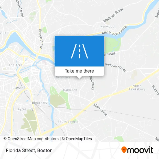 Mapa de Florida Street