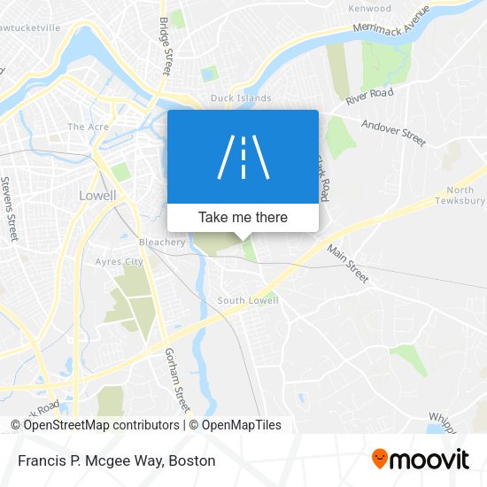 Mapa de Francis P. Mcgee Way
