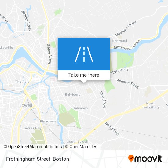 Mapa de Frothingham Street