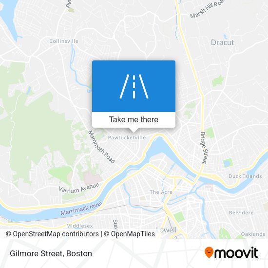 Mapa de Gilmore Street