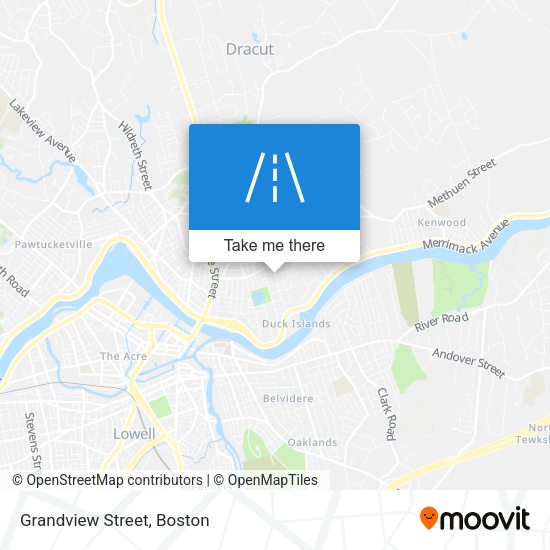 Mapa de Grandview Street