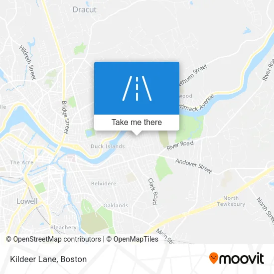 Kildeer Lane map