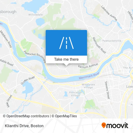 Klianthi Drive map