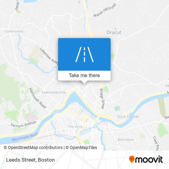 Leeds Street map