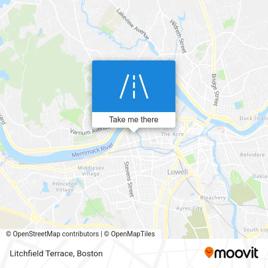 Litchfield Terrace map