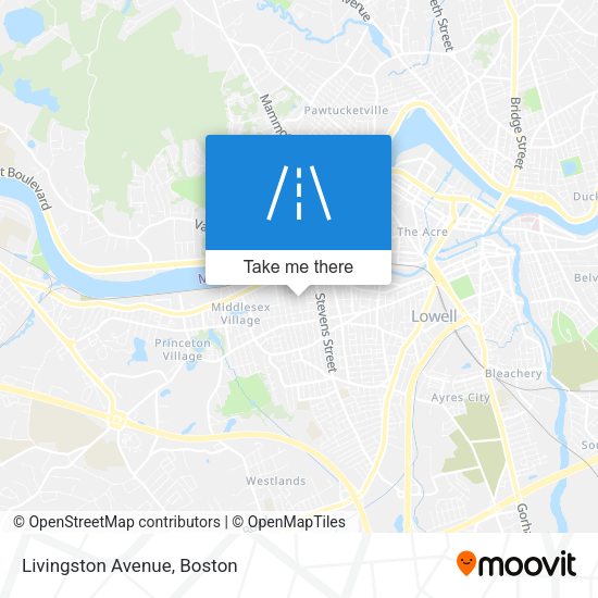 Mapa de Livingston Avenue