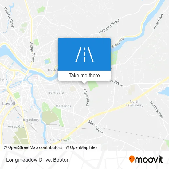 Longmeadow Drive map