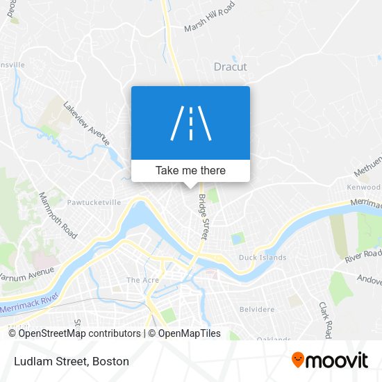Mapa de Ludlam Street