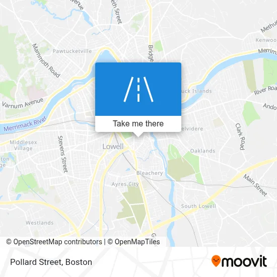 Pollard Street map