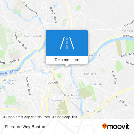 Sheraton Way map