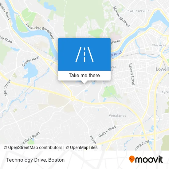 Technology Drive map