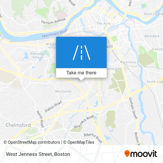 West Jenness Street map