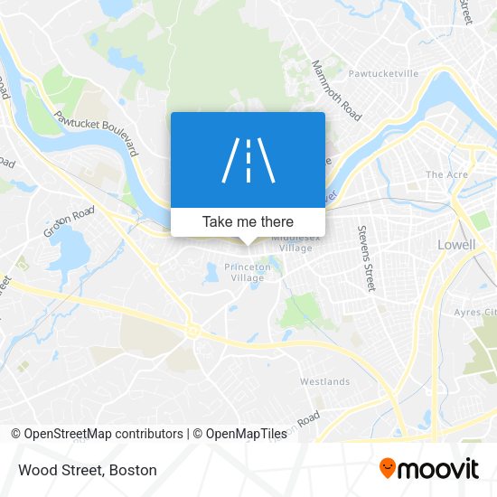 Mapa de Wood Street