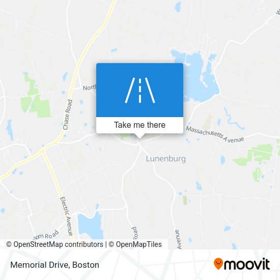 Mapa de Memorial Drive