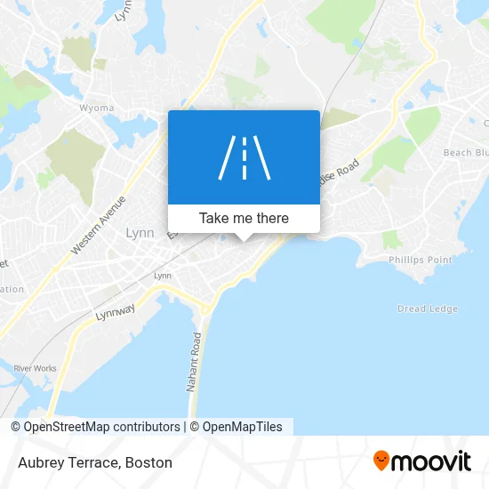 Aubrey Terrace map