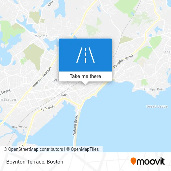 Boynton Terrace map