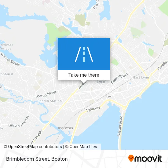 Brimblecom Street map