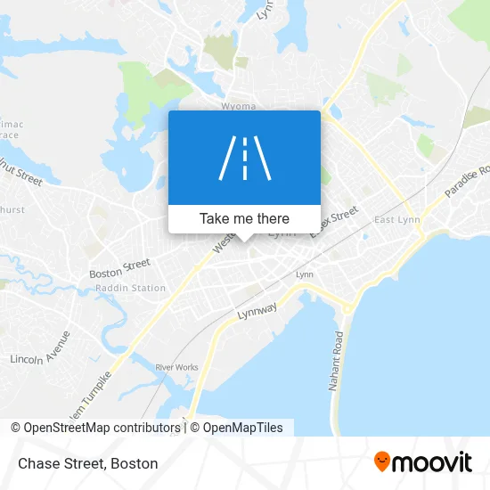 Chase Street map
