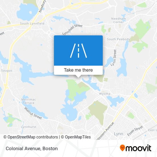 Mapa de Colonial Avenue