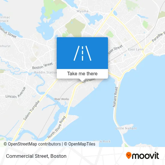 Commercial Street map