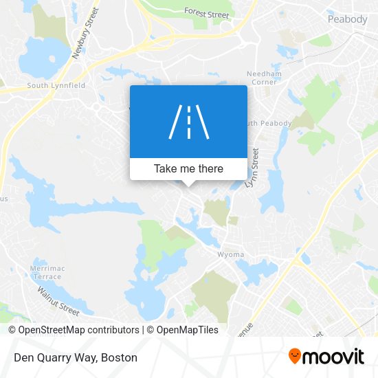 Mapa de Den Quarry Way