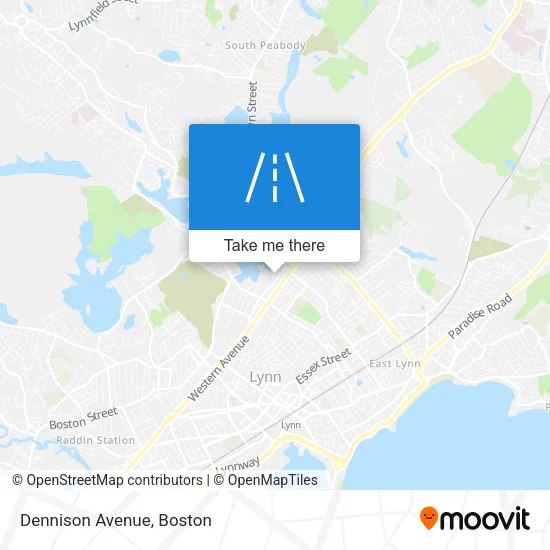 Mapa de Dennison Avenue