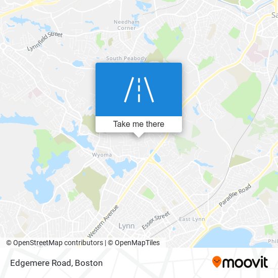 Mapa de Edgemere Road