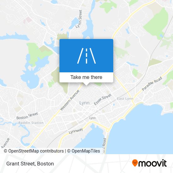 Mapa de Grant Street