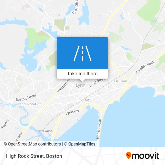 High Rock Street map