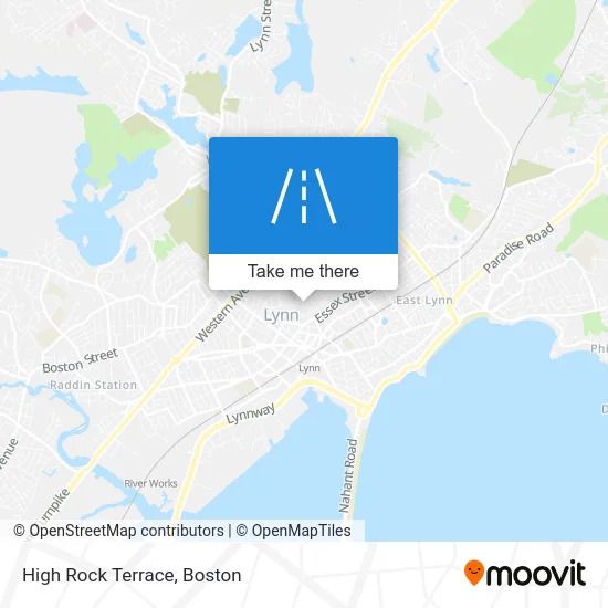 High Rock Terrace map