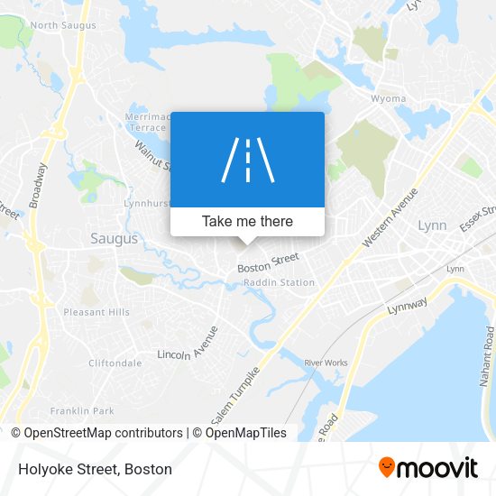 Mapa de Holyoke Street